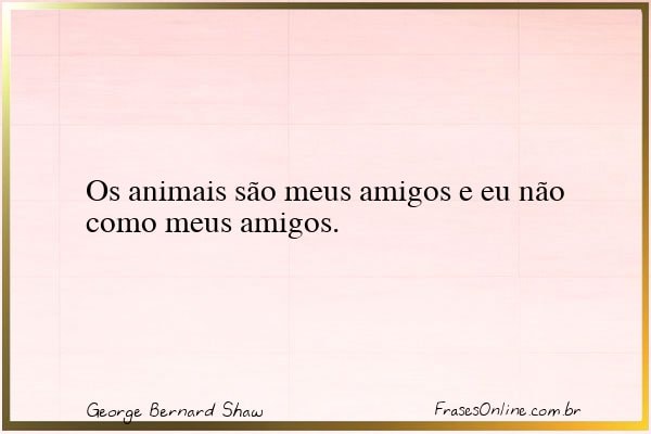 Frase de George Bernard Shaw