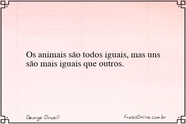 Frase de George Orwell