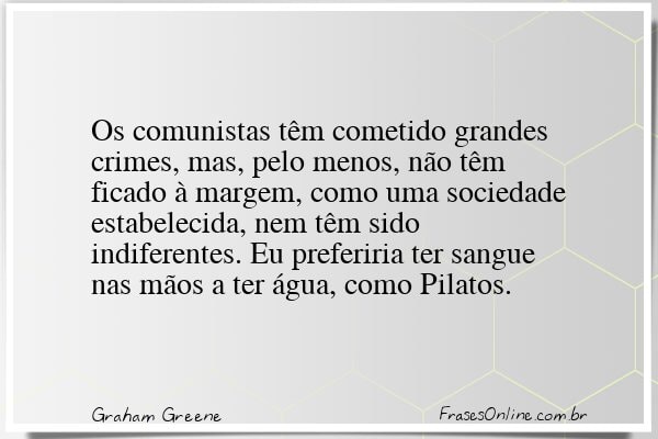 Frase de Graham Greene