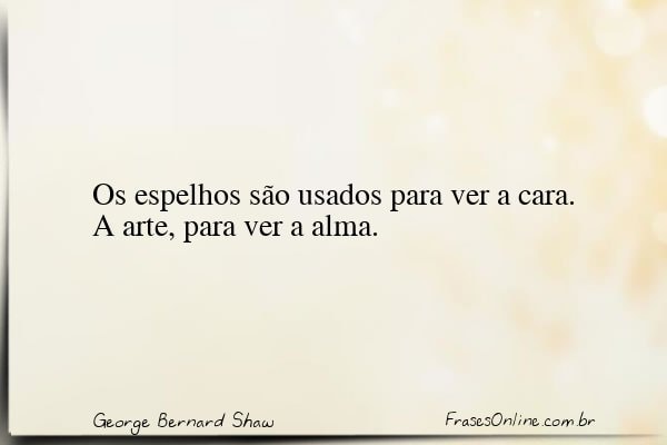 Frase de George Bernard Shaw