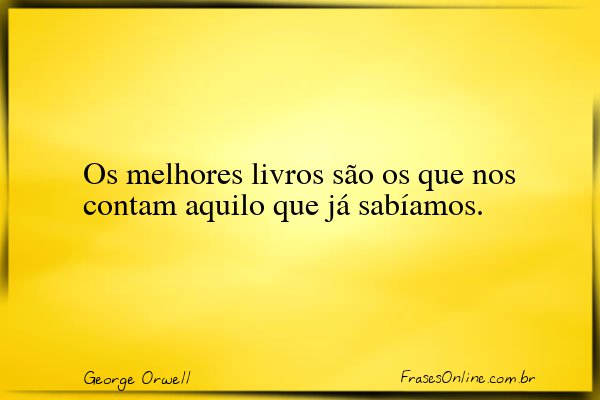 Frase de George Orwell