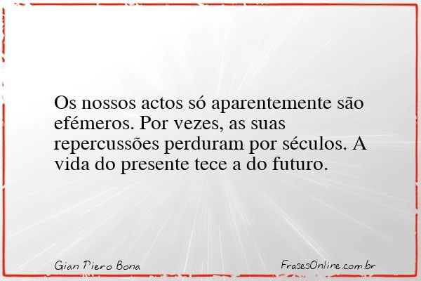 Frase de Gian Piero Bona