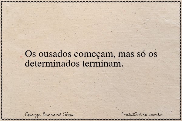 Frase de George Bernard Shaw