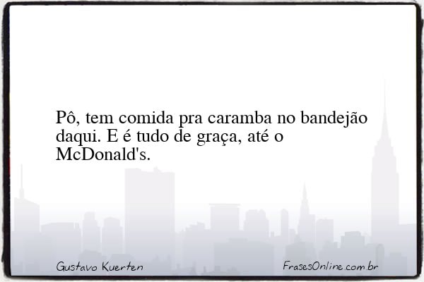 Frase de Gustavo Kuerten