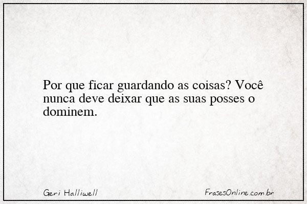Frase de Geri Halliwell