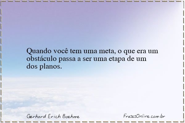 Frase de Gerhard Erich Boehme