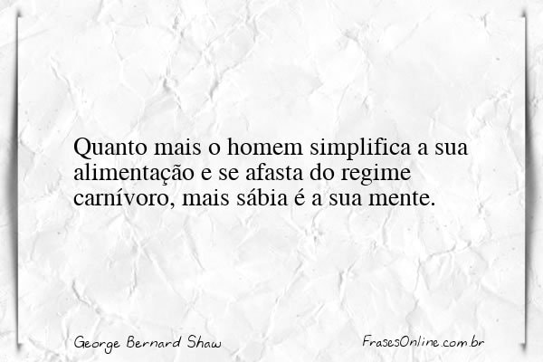 Frase de George Bernard Shaw