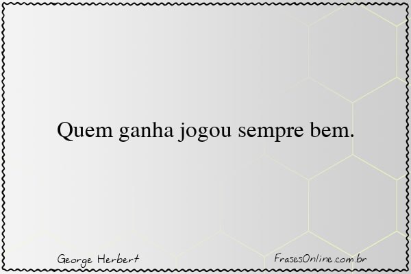 Frase de George Herbert
