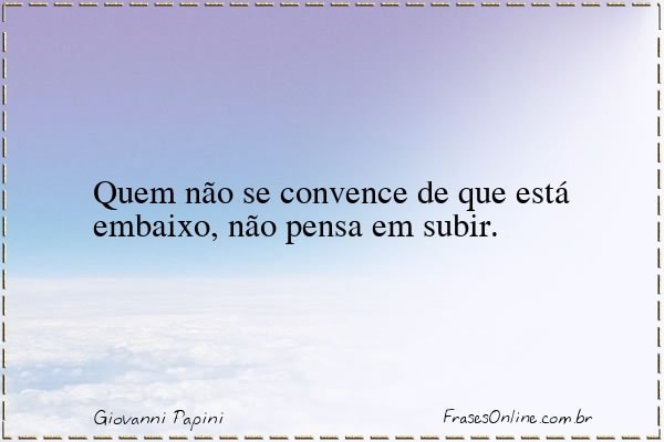 Frase de Giovanni Papini