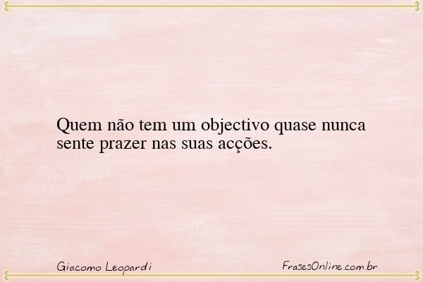 Frase de Giacomo Leopardi