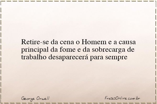 Frase de George Orwell