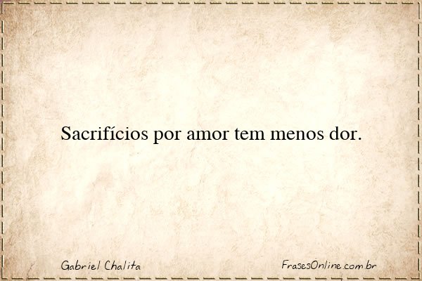 Frase de Gabriel Chalita