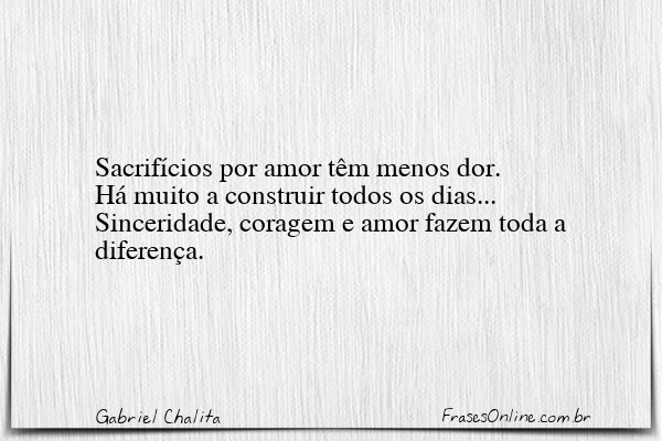 Frase de Gabriel Chalita