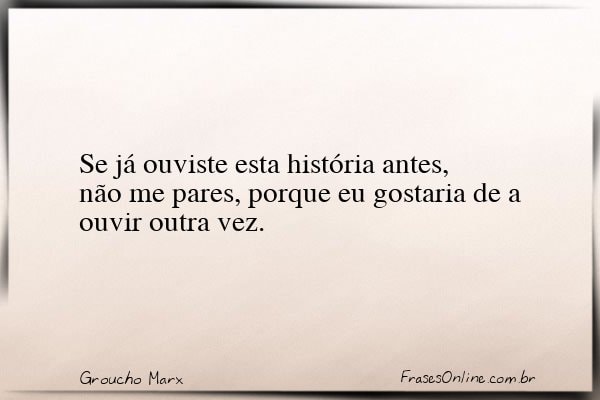 Frase de Groucho Marx