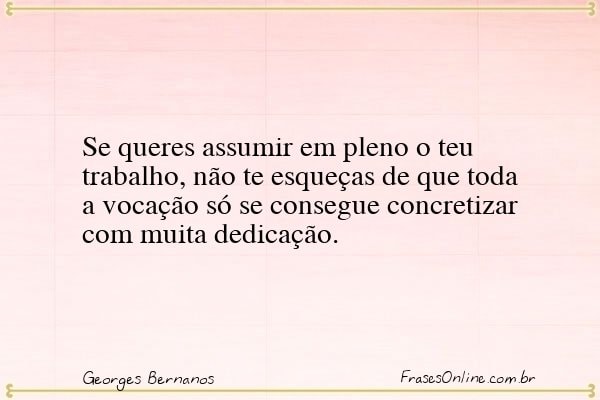 Frase de Georges Bernanos