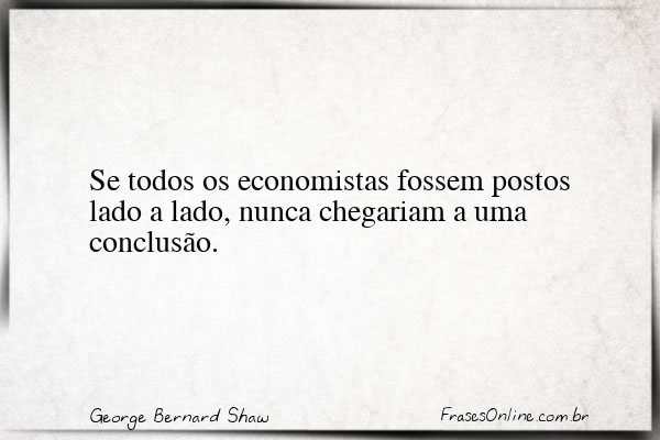 Frase de George Bernard Shaw