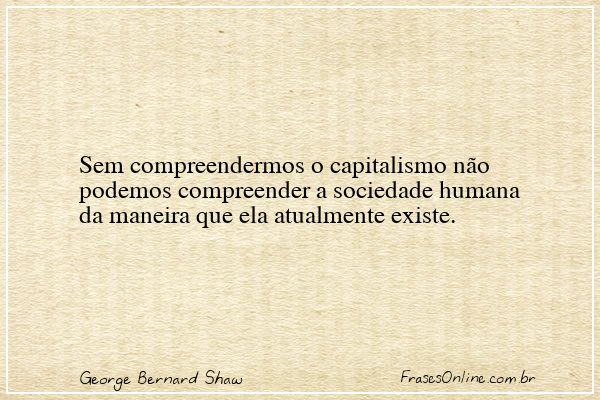 Frase de George Bernard Shaw