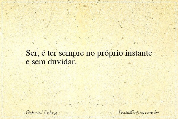 Frase de Gabriel Celaya