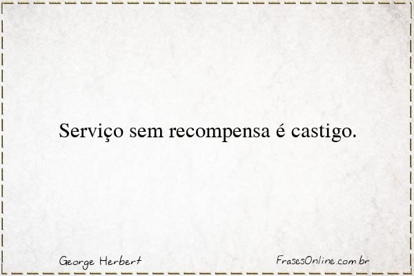 Frase de George Herbert