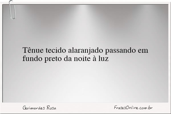 Frase de Guimarães Rosa