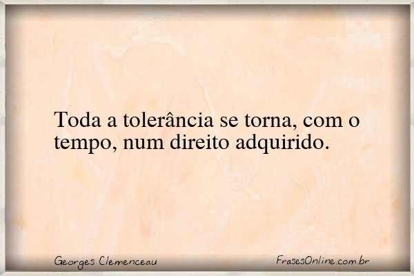 Frase de Georges Clemenceau