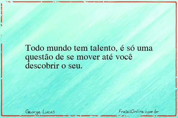 Frase de George Lucas