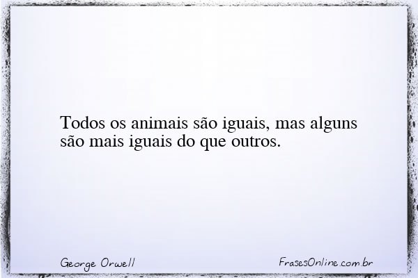 Frase de George Orwell