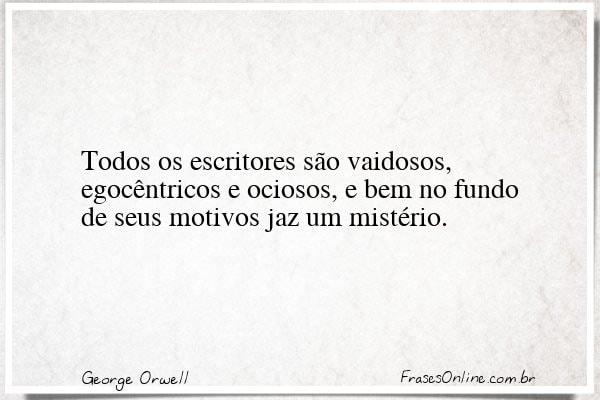 Frase de George Orwell