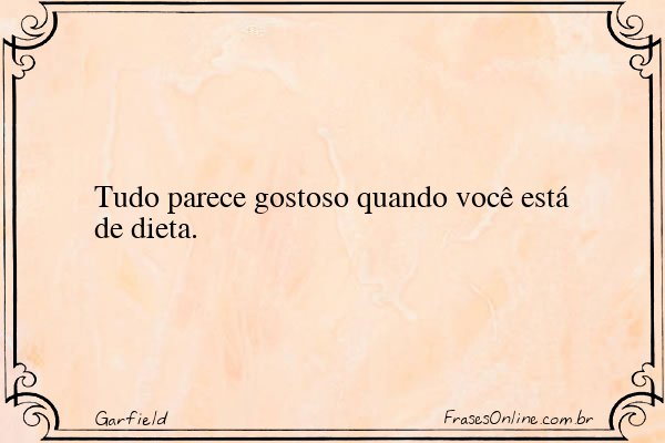 Frase de Garfield