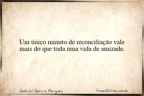 Frase de Gabriel García Marquez