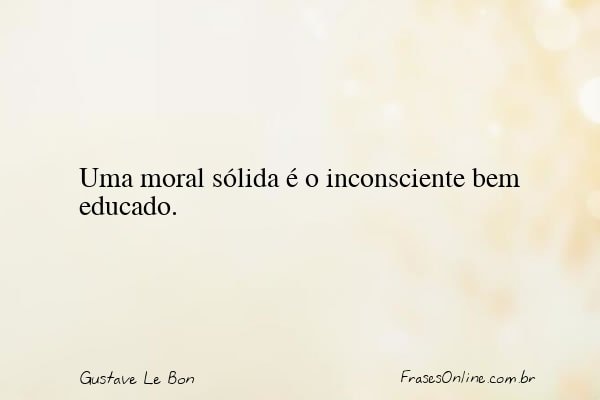Frase de Gustave Le Bon