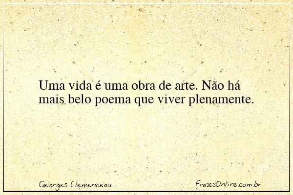 Frase de Georges Clemenceau
