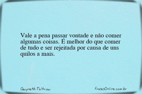 Frase de Gwyneth Paltrow