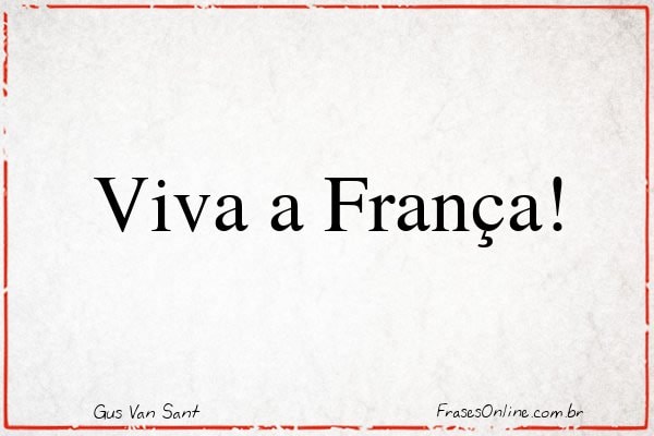 Frase de Gus Van Sant