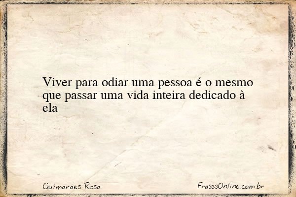 Frase de Guimarães Rosa