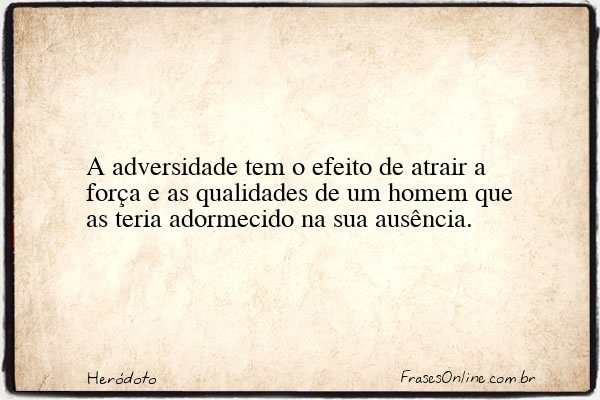 Frase de Heródoto