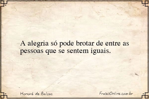 Frase de Honoré de Balzac