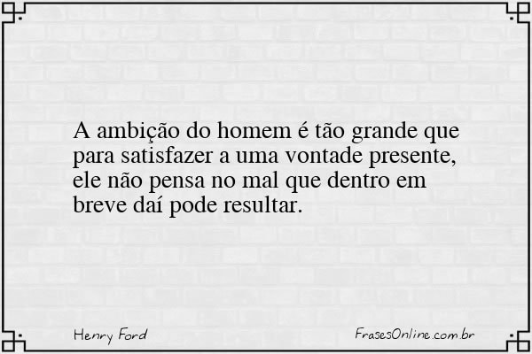 Frase de Henry Ford