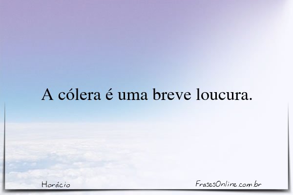 Frase de Horácio