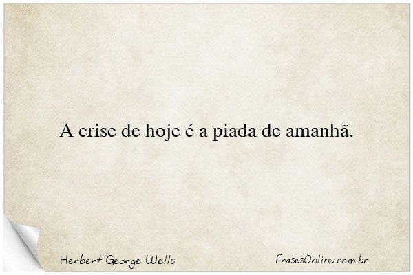 Frase de Herbert George Wells