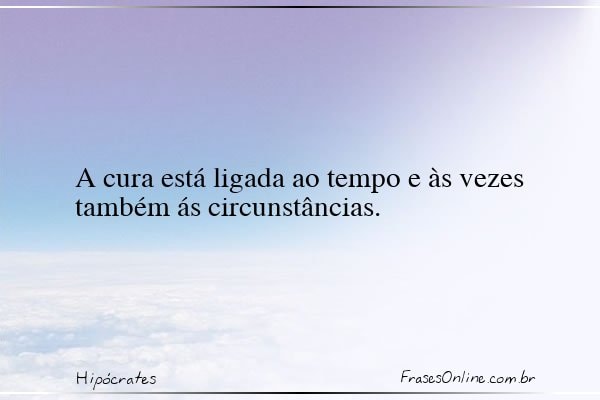 Frase de Hipócrates