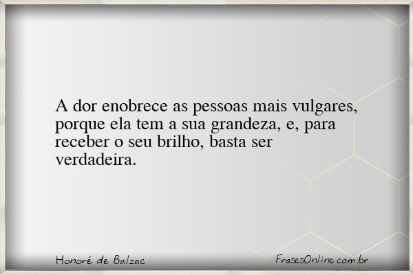 Frase de Honoré de Balzac