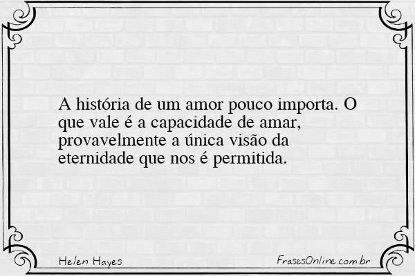 Frase de Helen Hayes