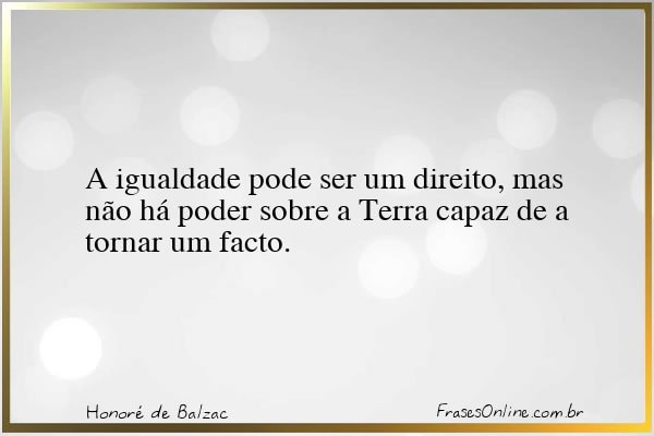 Frase de Honoré de Balzac