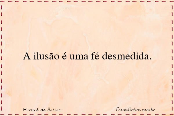 Frase de Honoré de Balzac