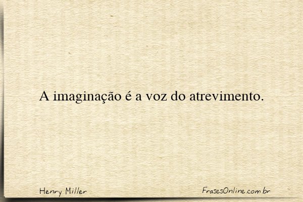 Frase de Henry Miller