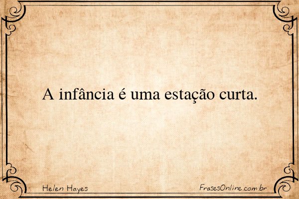 Frase de Helen Hayes