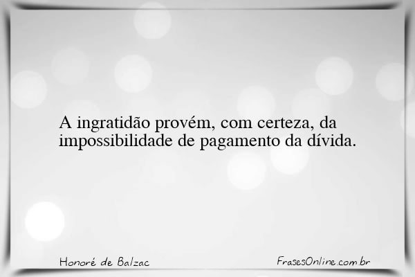 Frase de Honoré de Balzac