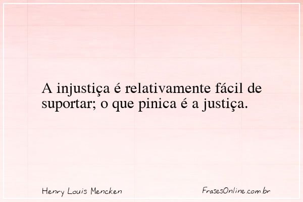 Frase de Henry Louis Mencken
