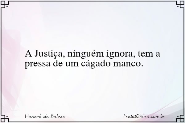 Frase de Honoré de Balzac